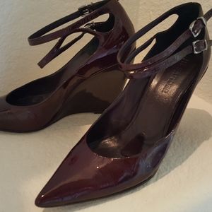 Strappy Wedge Pumps